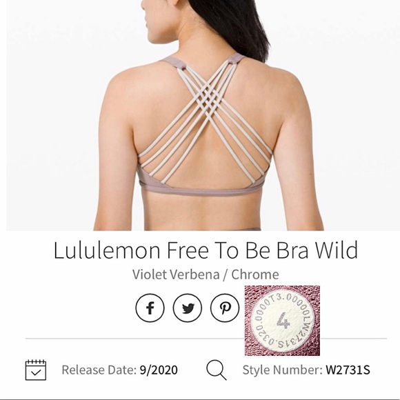 ❗️SOLD❗️Lululemon Free to Be Wild Bra - Picture 8 of 10